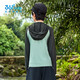361 Children's clothing boys' hooded long-sleeved sweater 2025 spring new style medium and large children's tops sun protection base layer Hong Kong gray green/gravel gray 170