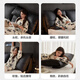 
Lin's home leather bed can be folded and packed with a large bedside bed, cowhide soft bag bed 1m 8 ribs skeleton double bed PC835 soft yarn floor bed + 20cm mattress 1.8*2m
