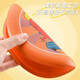 Children Soft Flash Disk Eva Soucounching Soucoun Flying Soucoun maternelle extérieur parent-enfant des jouets sportifs interactifs peut être pivotant Frisbee coloré des enfants --- Couleur aléatoire