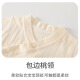 贝乐咿婴儿夏季连体衣纯棉贴身衣服和尚服0-2岁男女宝宝护肚长袖哈衣 6635米色小熊+6636心想事成 90cm