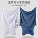 
[Secretless lightweight ice silk] Sports vest vest men's high-end loose hurdle vest quick-drying sleeveless T-shirt men white + black + gray 2XL