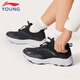 Li Ning children's shoes, children's sports shoes, boys' soft and breathable slip-on casual shoes 35YKCV088-3