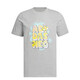 Adidas kurzärmelige Männer- und Frauenkleidung 2025 Neue Fitness und Laufen atmungsaktives Sportbekleidungspaare Comfort Casual Round Neck T-Shirt IP3887 XS