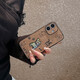 Mai Huan Applicable to Apple 16 promax mobile phone case couple iPhone 16/15pro protective case cute cartoon animation 13/14/15promax silicone leather pattern internet celebrity soft shell [cartoon starling - brown] yellow Apple 14ProMax