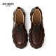 Souffle profonde souffle profonde chaussures de femmes vache vache épaisse semelle basse bracelet gentleman single chaussures femme ax13066 marron 34