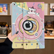 
Other family line puppy ipad9 protective case 2024 Air6 rotating leather case pro11 pen slot sticker 8/9/10 generation anti-fall ipad 8 generation 2020 [10.2 inches] rotating leather case [V3527 listening to music line dog] + pen slot sticker