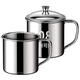 Yimi stainless steel cup children's water cup household drinking water 316 food grade kindergarten small class essential engraving small water cup upgraded 316 steel 7cm single cup