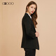 G2000 women's business casual suit top Temperament OL commuting slim suit women 00710002 Black/99 34/160