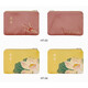 Fräulein DIY NEU SCHLIESSE KURZ MOIN WALKETTELE JUDWELLE SABEL MÄNNER UND Women Reißverschluss Coin Bag Card Bag Armband Armband Aufbewahrungstasche kreativ gelb 8*12 cm