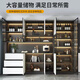 Massivholz Sideboard integriert in die Wand moderne einfache Wohnzimmerschrank Restaurant Tee Schrank Weinschrank Aufbewahrungsschrankstil 12200*40*220 SF Express Installation 3 Türen