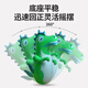 YIAD German quality children's toys inflatable tumbler toys baby indoor early education boxing sandbag educational toys green dinosaur [upgraded thickened] send inflatable pump