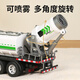 Huanger simulated alloy spray truck children's toys sprinkler truck boy fog cannon truck engineering car birthday gift boy girl urban epidemic prevention vehicle [alloy-spray version] spray spray water spray simulation vehicle