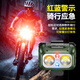 Philips (Philips) Bicycle Light phares nocturne rouler la montagne de vélo de circulation de la lampe de poche forte accessoires