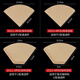 Chaosihui coffee filter paper fan-shaped coffee paper V-shaped coffee paper tea filter paper manufacturer wholesale hanging ear coffee filter bag V-shaped 01 approx. (for 1-2 people) 100 sheets