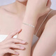 Fat Donglai's same style platinum bracelet pt950 five butterflies for women new niche exquisite bracelet with temperament as a gift for girlfriend's birthday five butterflies bracelet