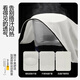 Mengduofu summer cycling suit men's and women's shorts half-sleeved suit mountain road bicycle sun protection quick-drying clothes cycling equipment short-sleeved suit-white XL (weight 75-85KG)