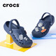 卡骆驰crocs贝雅儿童洞洞鞋男女童户外包头沙滩鞋拖鞋/207013/207012 深蓝色-410 35 (215mm)