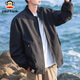 Paul Frank Jacket Men's Autumn and Winter Trendy Loose Jacket Men's American Flying Casual Workwear Men's Black XL