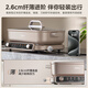Midea electric hot pot Yuanyang pot hot pot special pot multi-functional pot cooking barbecue pot split multi-functional all-in-one electric pot 0 fluorine titanium ceramic electric cooking pot HGS352866S