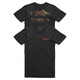 SIMMS summer round neck T-shirt short-sleeved cultural shirt Luye fishing clothes fly outdoor casual tops American 24 models 14101 Gray S (size is too big and two sizes)
