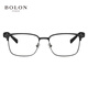 
BOLON Tyrannosaurus myopia glasses frame 25 years new product frame men's business square frame can match degrees BJ7389 B11