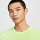 Nike (Nike) DRI-Fit DRI Adv Adv Men Sprying Strying Runned Running Top Otoño Outumn Off-Road HJ3581 701 Ligeramente amarillo verde/negro M