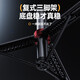 1,8m Mobile Selfie Stick Triple bodenständige Handheld-Ständer tragbare faltbare Halterung Live-Fotoaufnahmen Artefakt Bluetooth Fernbedienung Anti-Shake-tragbares Follow-up 1,8 m Selfie Stick Stativ [wiederaufladbares Bluetooth-Modell] Schwarzes Blacks] Schwarzes Follow-up.