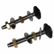 Hansgrohe Toto Accesorios de inodoro Válvula de drenaje de válvula de entrada de agua CSW718 719 764 244 BH334 Accesorios de tanque de agua Conjunto