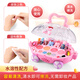 创京懿选儿童化妆品变装套盒女孩公主彩妆玩具 双层甜心蛋糕美妆盒【6配件】