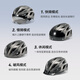 Rock Brothers Children's Cycling Helm Teen Fahrrad Helm Schutzbrillen Männer und Frauen Mountain Highway Bike Titanium