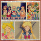 Sailor Moon cartoon poster bar cafe children's room retro kraft paper decorative wall painting mural 114 dark gray 1049 16 inches (29.7X42cm) 15
