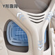 Xingkai Computer Learning Chair Ergonomic Chair Students' Homework Backrest Chair Office Study Chair BG832 Zhuangsheng Chair [Gray + 3D Headrest + Dynamic Waist Support]