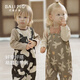 
Bali pig baby overalls spring and autumn baby jumpsuits spring weightlifting pants toddler sweatshirts boys and girls jumpsuits Pear Garden 100