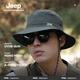 Jeep fisherman hat for men and women summer outdoor mountaineering visor sun protection sun hat fishing hat breathable cool hat fashion hat X403 black