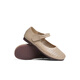 Libellule rouge leap mère single chaussures single 25 printemps femme respirant creux bouche rond des chaussures plates wtb15145 jaune 37