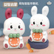Sommer Kinderspielzeug singen Kaninchen Frühschullernmaschinen Puzzle Luminöses Baby Multifunktional Story Machine Stand Settings Süßes Kaninchengeschichte Maschin