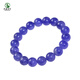 Excellent tanzanite bracelet for men and women, East China Sea crystal agate, emerald jade, blue gemstone loose beads, niche colorful treasure bracelet, collection grade, about 4.5mm (three-circle style)