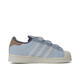 ADIDAS   24秋儿童三叶草小白鞋轻盈休闲运动板鞋 IH3291 28