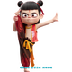 Nezha 2 Pegatina Nezha: La maleta del gabinete de alquiler de alquiler de alquiler de alquiler de alquiler de la pared de la pared de Child de Devil Child