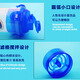 Lock Lock lock plastic cup outdoor sports portable cup with tea net tea cup water cup cup to go to school to drink water PP material green 690ml with scale with rope