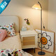 Grand View Garden (DGY) Plisebose Lampe LED Postmoderne kreative Wohnzimmerlampe warme Atmosphäre Schlafzimmer Nachtlampe Guangdong Zhongshan Lampe 1396-WARM Light-5w