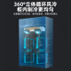 
Xinfei (frestec) display cabinet refrigerated wine and beverage freezer double door commercial refrigerator fruit cake refrigerated fresh storage cabinet supermarket direct cold glass door air-cooled frost-free refrigerator vertical beer cabinet double door blue and white 688L [4D air-cooled frost-free] 1.2 meters