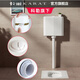 
Kalikole Bathroom 3/6 liter Squat toilet water tank silent large impulse wall hanging double button 11978T-Slim Slim Water Tank 21968T-WK