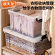 Xitianlong plastic transparent storage box clothing storage box toy storage box outer volume 20L 41.7*30*16.5cm