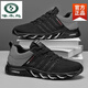 Woodpecker Anti-Slip Soft Sole Running Flying Weaving Men's Shoes 2025 Summer NUEVO MALA MOYA MALA MAYA ALAVENTABLE A LAN TAMAÑO NEGRO TALLA AC3888 AZUL [actualización] 39