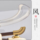 瀚帝斯新中式风扇吊灯客厅吊扇灯铁艺现代隐形一体包厢饭店餐厅中山灯具 F722-10头