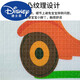 Disney (Disney) Verdickte 3 cm ausgepackte Baby Kinder Anti-Fall-Matten Badezimmer Fenster Wohnzimmer Schaumkriechkissen Haushaltsbadezimmer Matte 3 cm verdickter Muster ohne Schnitt zufälliges lockiges Haar ab 20 cm