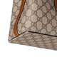 GUCCI (GUCCI) Bag de sac pour femmes sac Double G Emblem Series Nouveau petit sac fourre-tout Sac à bandoulière One-épaule 38 SECTION SMAL SMAL BEIGE / BRORN DARK 815214FAD6L9758