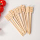Lan Shengjia candied haws skewers candied haws bamboo skewers bamboo skewers fruit forks full set of disposable making tools and materials special candied haws skewers - DIY making tools three-piece set 50 pieces packaging bag + tie + bamboo skewers