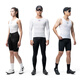 Rock Brothers Sweet Sweats La base de chaleco de chaleco transpirable para hombres, en bicicleta sin mangas en bicicleta, ciclismo en bicicleta de verano 3xl /4xl